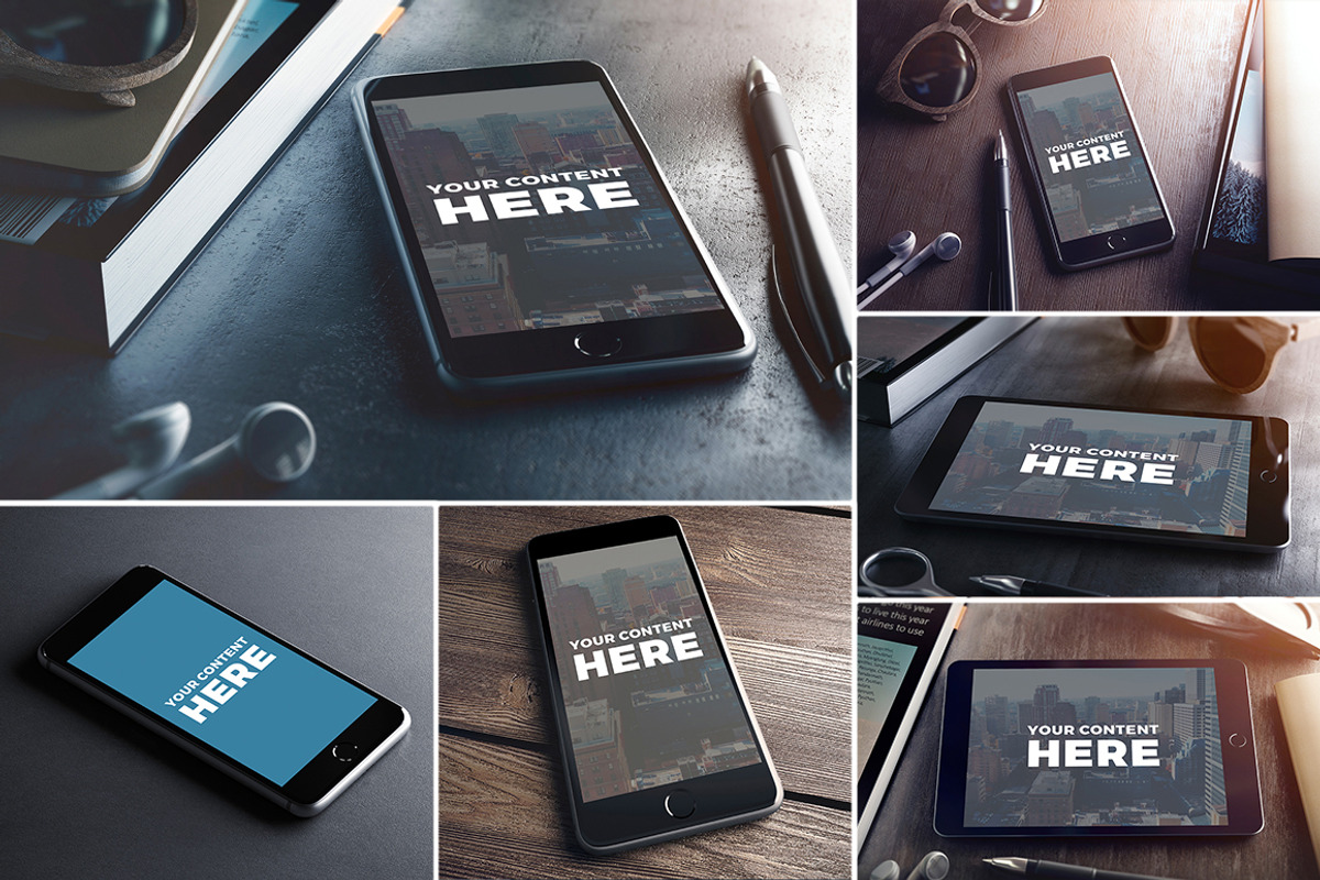 25 PSD DEVICE MOCKUPS, an iPhone Mockup by Egor Shkolnikov (Photo 8 of 11)
