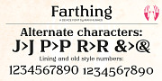 Farthing, a Serif Font by Device (Thumbnail 5 of 7)