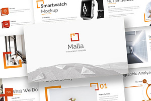 Malla - Powerpoint Template