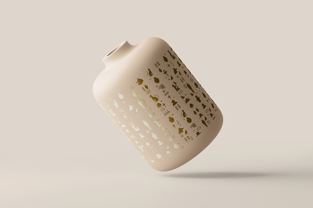 Vase Mockups, a Packaging Mockup by MockupFree.Net (Photo 3 of 8)