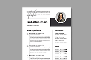 Professional Resume Layout, a Resume Template by MightyDesign (Thumbnail 4 of 8)