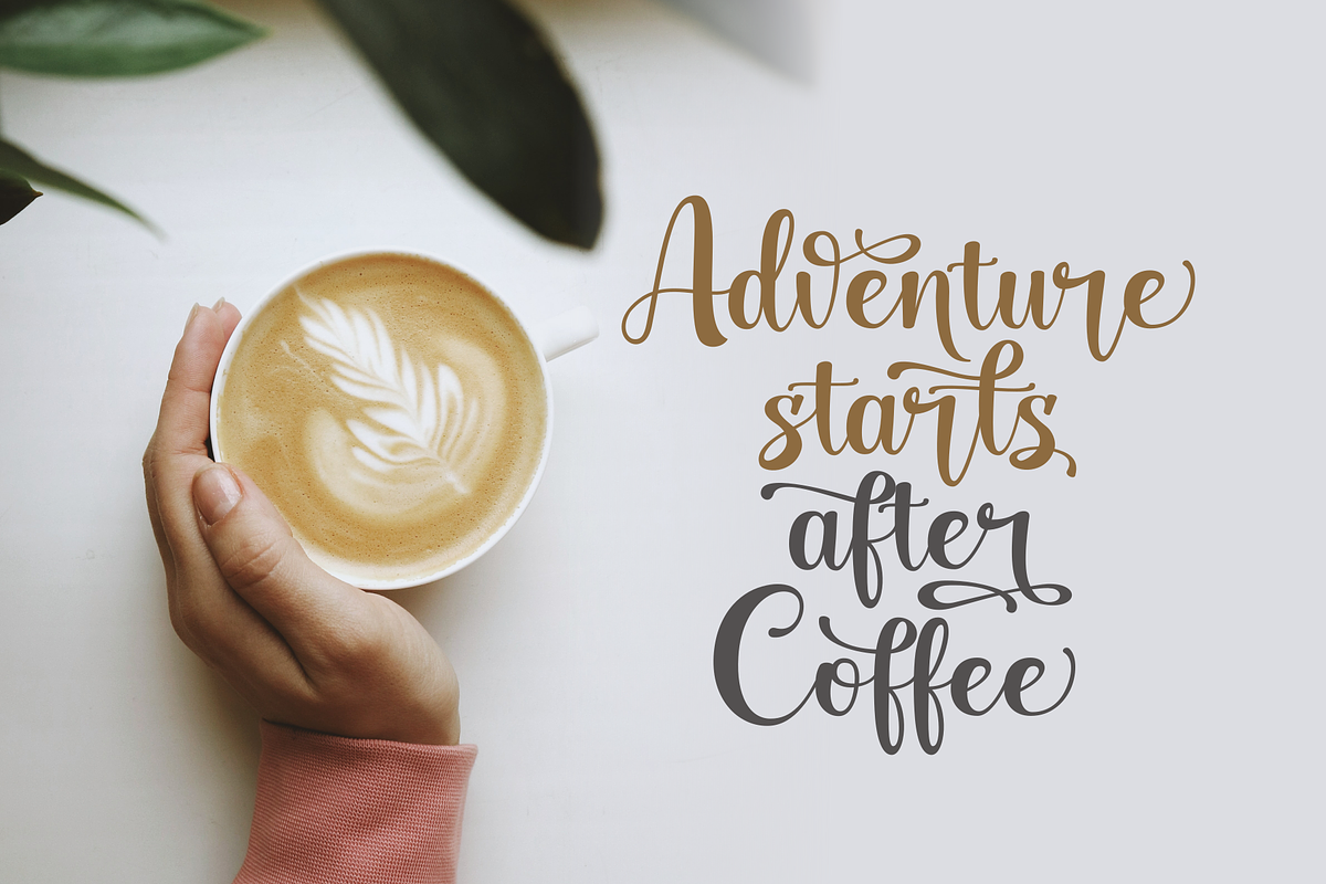 Beauty & Shine / Pretty Script, a Script Font by Java pep (Photo 10 of 15)