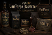 Voidforge Blackletter – Gothic Font, a Blackletter Font by Wow Magic (Thumbnail 3 of 5)