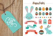 Happy Easter bundle, an Animal Illustration by Marish (Thumbnail 4 of 8)