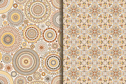 Set of 10 seampless pattern Baroque, a Pattern Graphic by NataLito (Thumbnail 3 of 6)