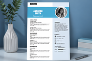 MODERN RESUME TEMPLATE (R5), a Resume Template by dulchaer29 (Thumbnail 2 of 4)