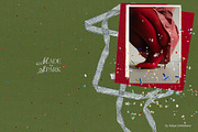 Christmas collage backgrounds frames, an Object Graphic by Yuliya Derbisheva (Thumbnail 6 of 15)