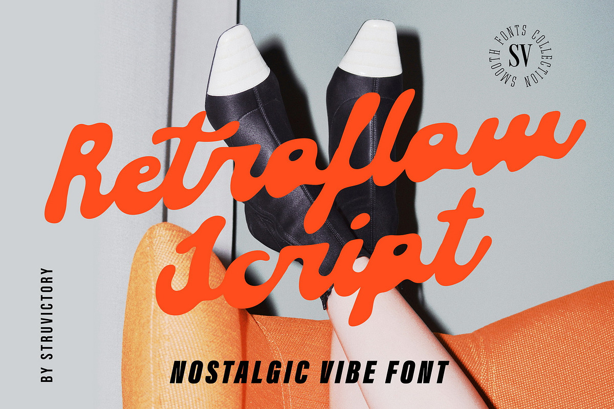 Best-sellers Vibe Fonts Bundle, a Script Font by Struvictory.art (Photo 12 of 18)