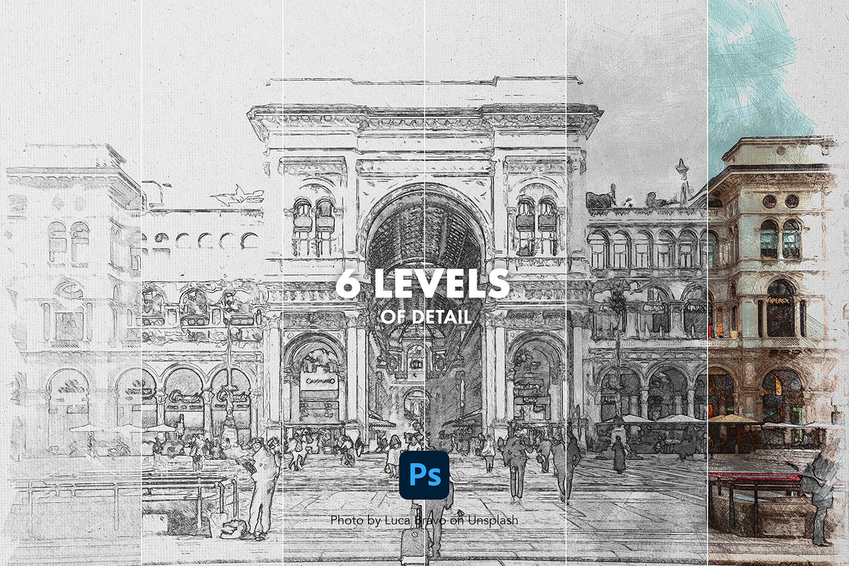 Photoshop Sketch Effect Creator, a Layer Style Add-On by AdeptDept (Photo 6 of 11)