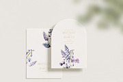EUPHORIA Purple Watercolor Florals, a Decorative Illustration by Muse Artist (Thumbnail 12 of 12)