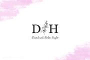 Logo Pack Vol.1. Romantic & Wedding, a Branding & Logo Template by Mint Air Studio (Thumbnail 18 of 22)