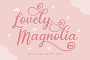 Lovely Magnolia | Cute Handwriting, a Script Font by Rissyletter Studio (Thumbnail 1 of 10)