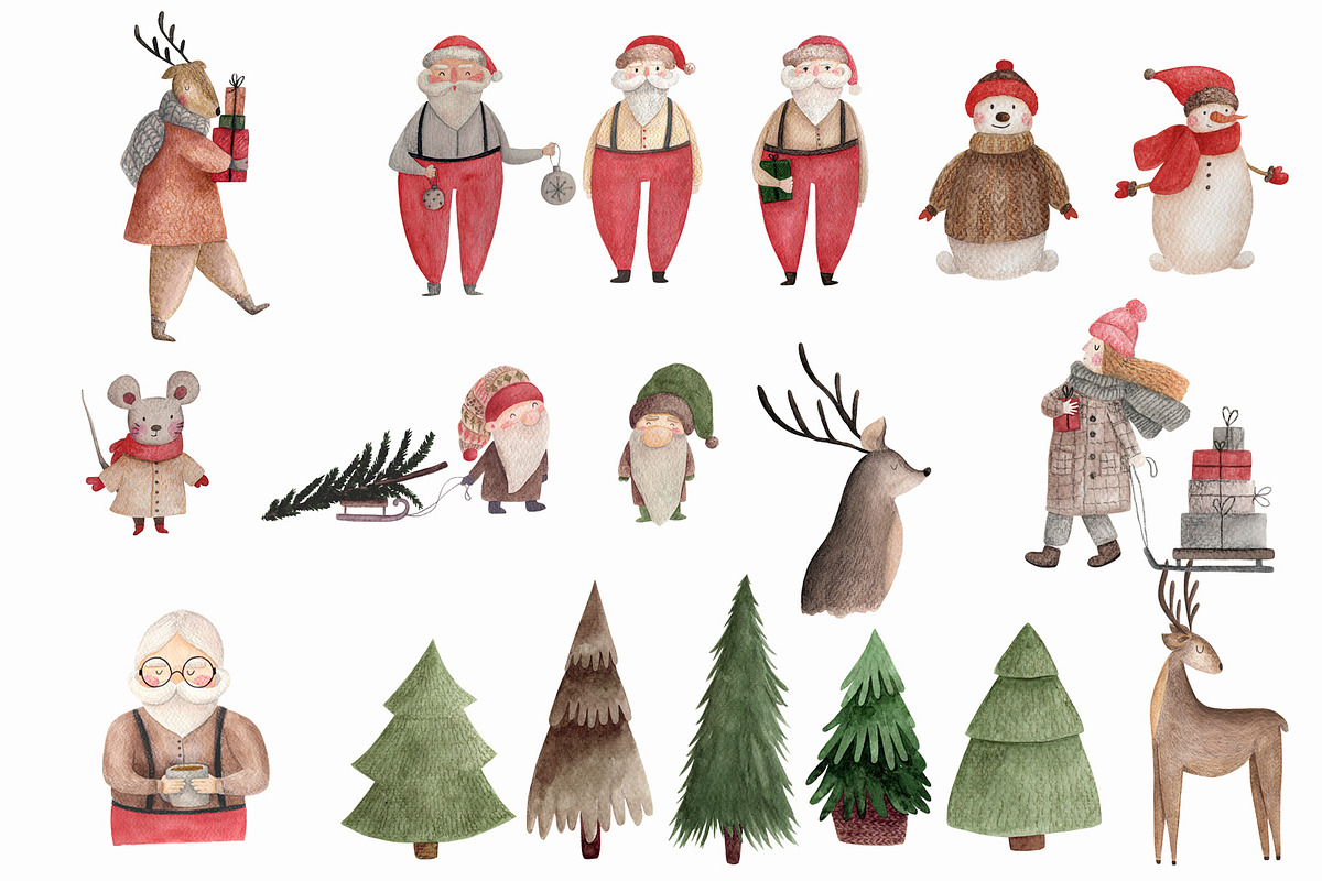 Christmas Magic, a Decorative Illustration by Katia Serdiuk (Photo 5 of 5)