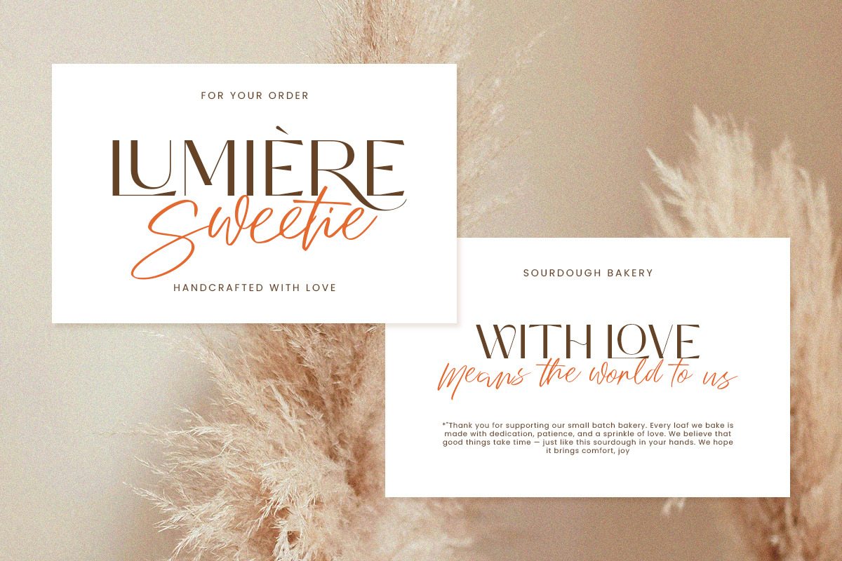 Our Beloved Matcha - Elegant FontDuo, a Serif Font by ClevUs (Photo 4 of 13)