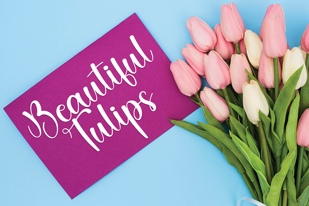 Belive | Script Font, a Handwritten Font by Scratchones (Photo 2 of 9)