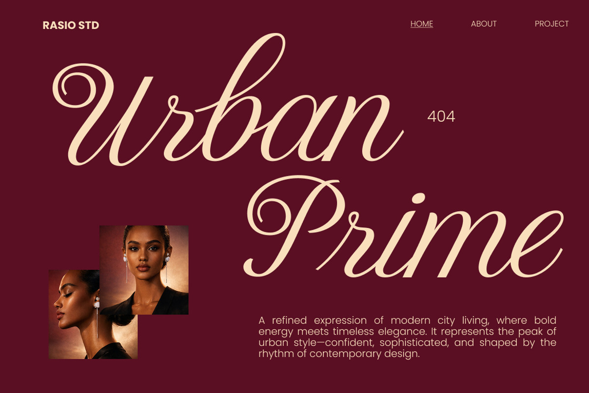Avonia Modern Luxury Script Font, a Script Font by Rasio Studio (Photo 4 of 9)