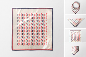 Bandana Mockup, a Product Mockup by PixelVoyager