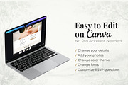 Vintage Green Wedding Website, a Landing Page Template by Everyday Perfection (Thumbnail 6 of 13)