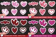 Heart Sticker Bundle | PNG Stickers, an Object Graphic by Stacy's Digital Designs (Thumbnail 1 of 5)