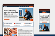 Roofing & Construction Website, a Wix Template by Kitteeh (Thumbnail 1 of 17)