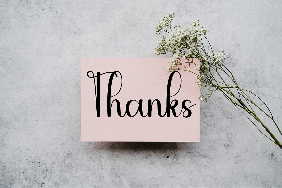 Married, a Handwritten Font by FreshTypeINK (Photo 6 of 8)