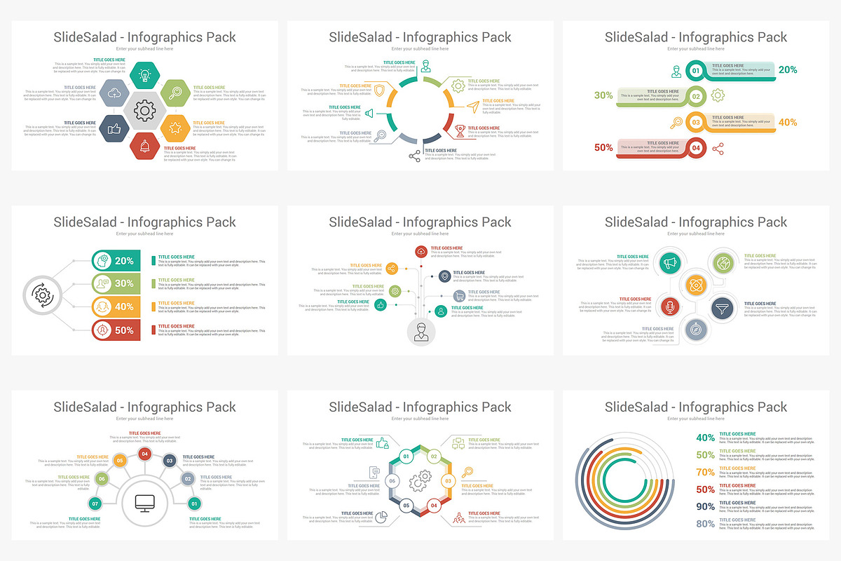Best Google Slides Infographics Pack, a Presentation Template by SlideSalad (Photo 7 of 35)