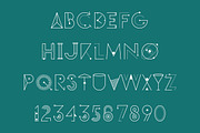 Geometry pair, a Font by Etewut (Thumbnail 9 of 12)