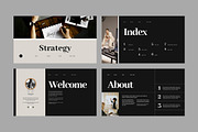Business Strategy PowerPoint, a Presentation Template by White Graphic (Thumbnail 3 of 8)