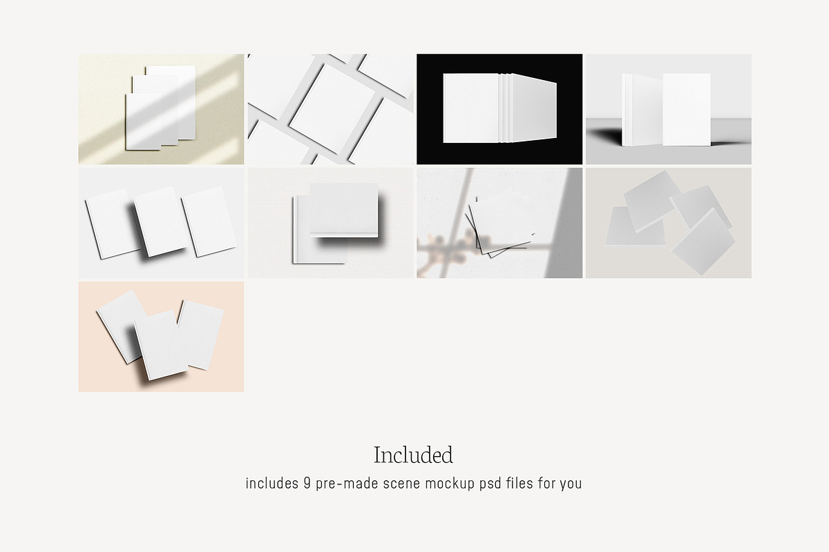 Book Cover Mockup Scene Creator, a Print Template by Mockstore (Photo 11 of 18)