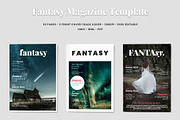 Fantasy Magazine Template, a Magazine Template by Amit Debnath (Thumbnail 1 of 15)
