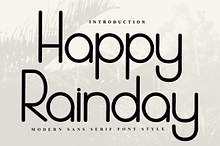 Happy Rainday