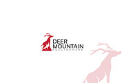 Deer Mountain Logo Template, a Branding & Logo Template by dien96 (Thumbnail 2 of 3)