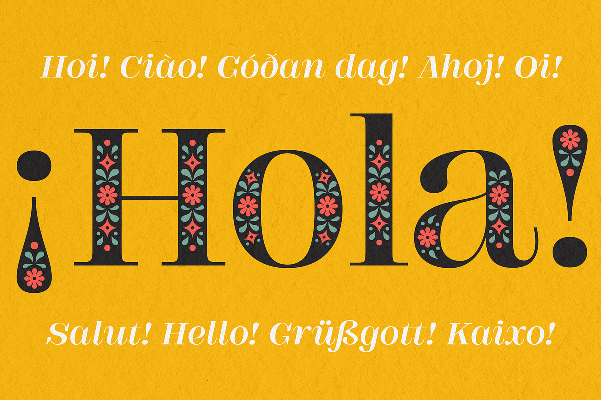 DT Augustina Serif Display, a Serif Font by Deveze Type Foundry (Photo 7 of 12)