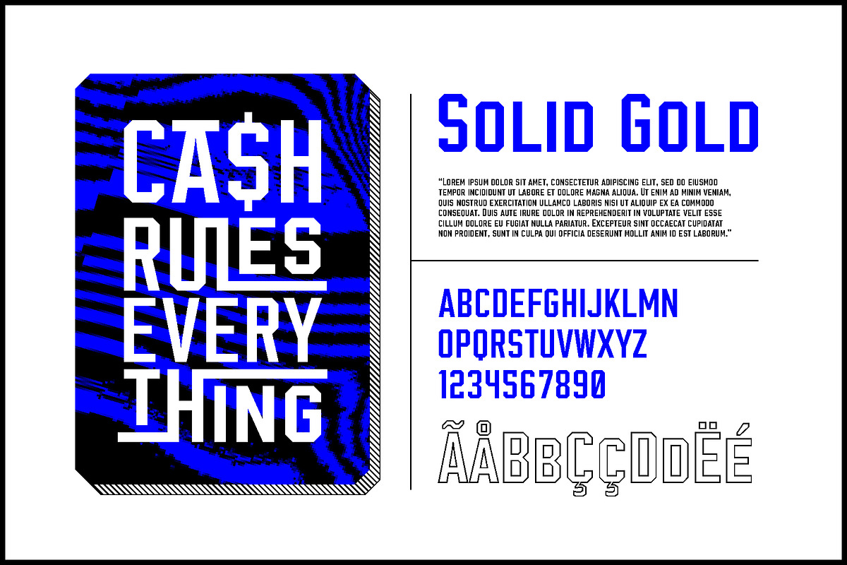 RON Font, a Sans Serif Font by Brainware Graphic (Photo 2 of 5)