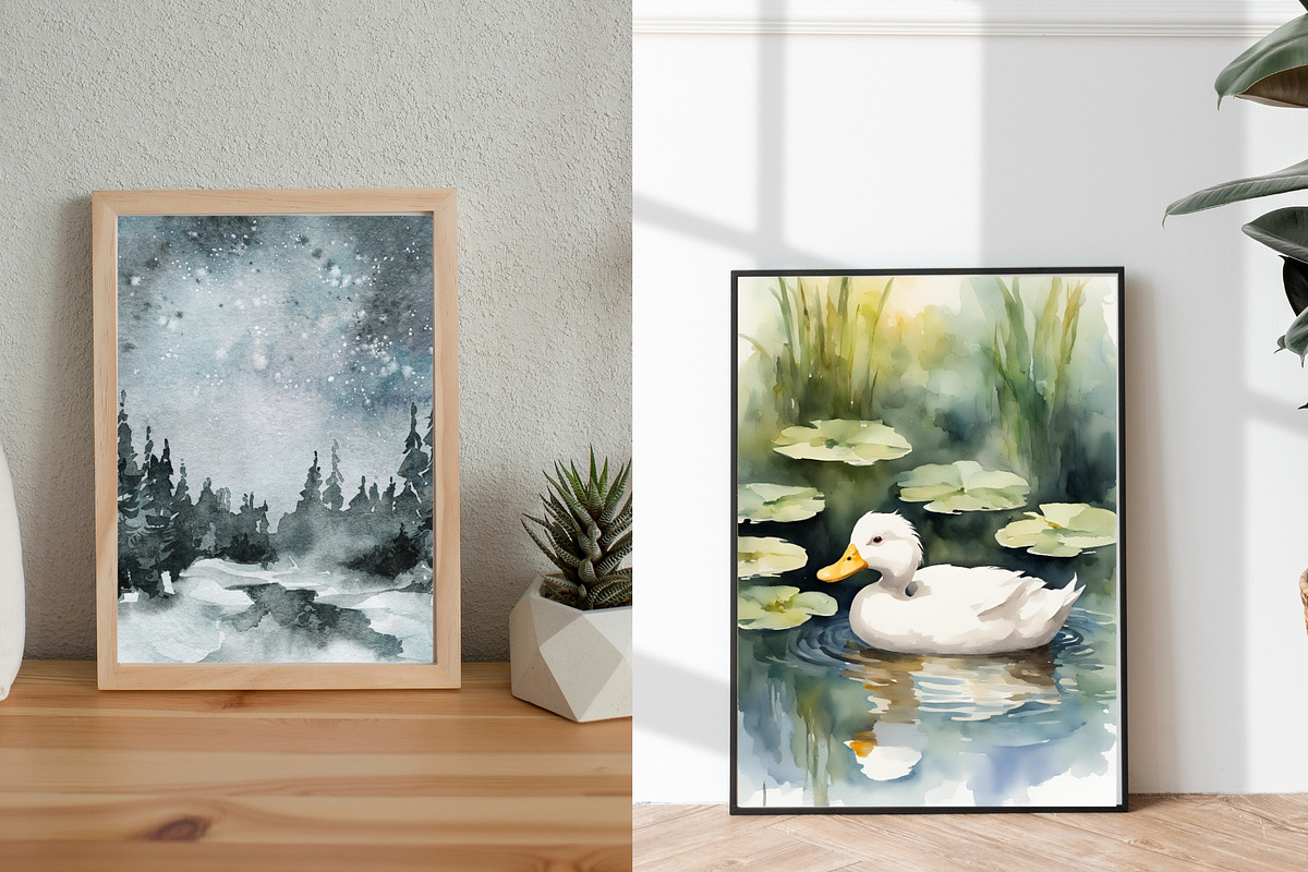 180 Kids Nursery Wall Art Posters, a Poster Template by Design By Hira (Photo 14 of 19)