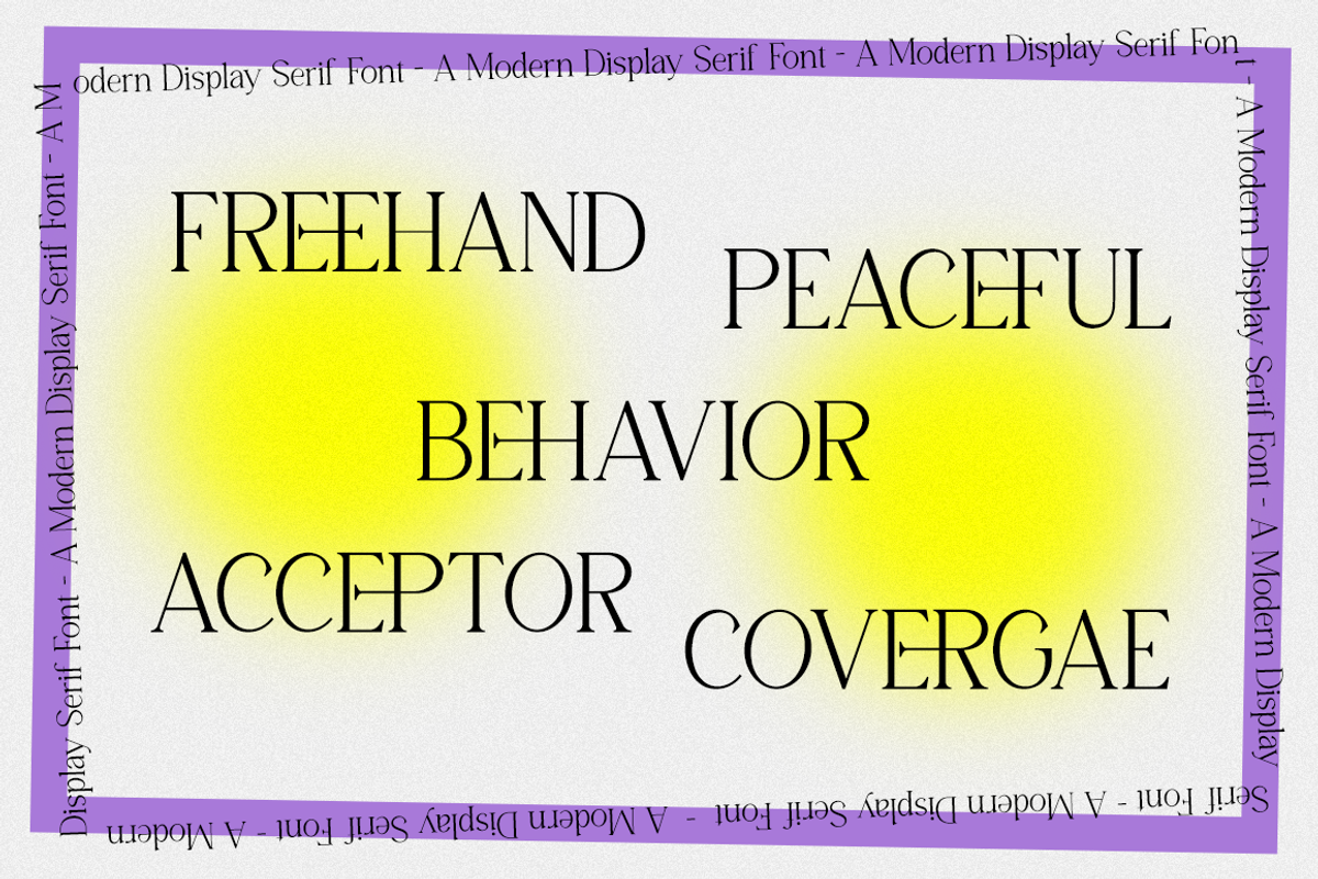 Saverior - Advertisement Font, a Serif Font by RockboyStd (Photo 9 of 12)