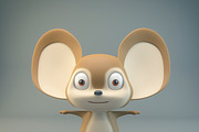 Cartoon Mouse, an Animal 3D Model by XYZ Space (Thumbnail 1 of 5)
