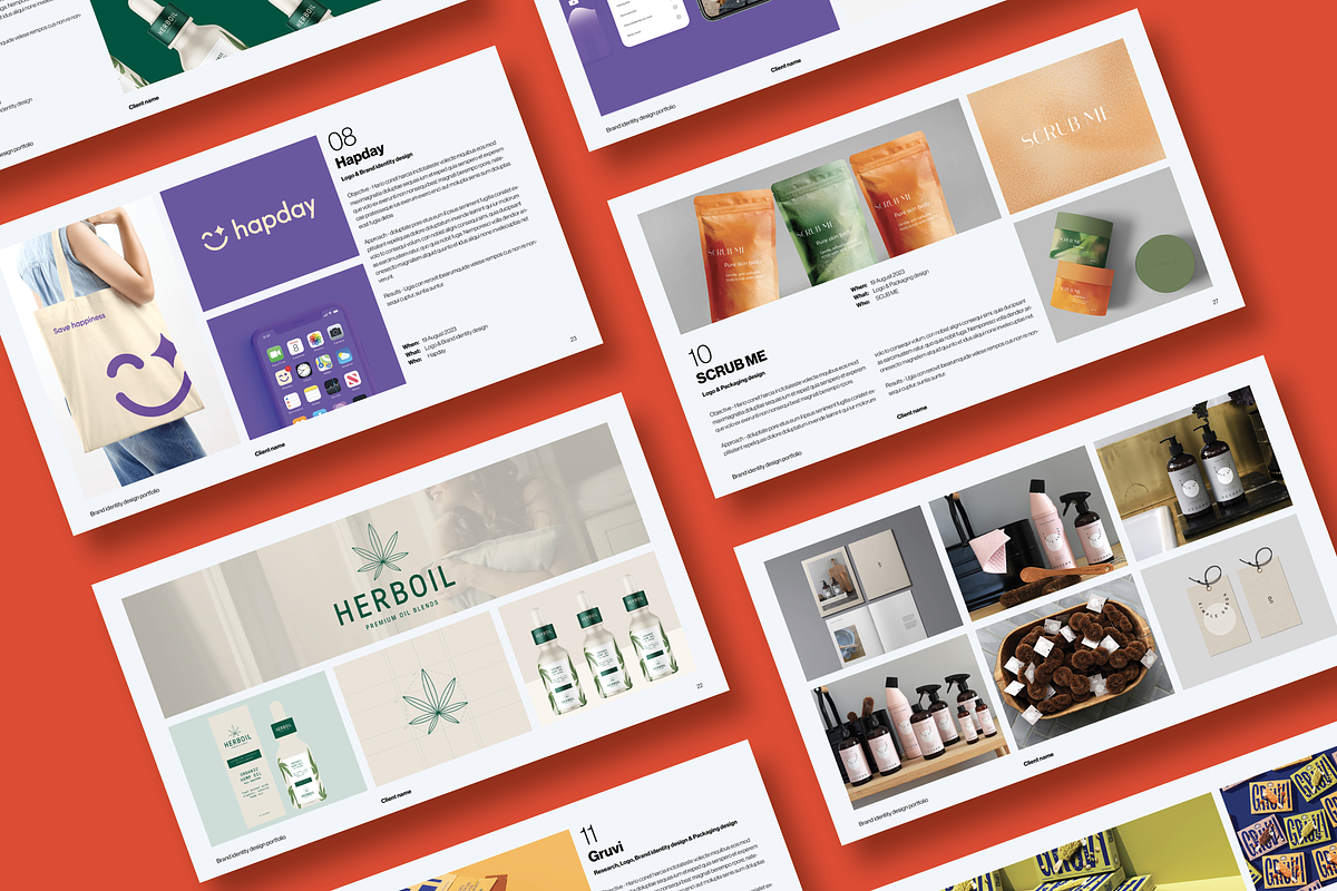 Portfolio Template, a Presentation Template by Typefool's Shop (Photo 8 of 11)