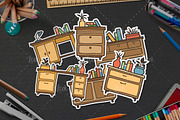 Set of cabinet design, a Graphic by Allmostudio (Thumbnail 3 of 4)