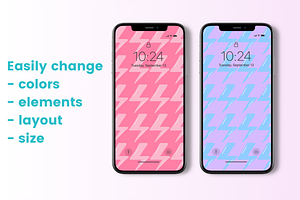 10 Pastel Canva Phone Wallpapers