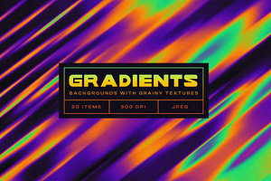 Grainy Gradient Backgrounds Vol.4