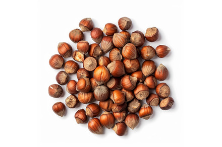 Hazelnuts forming a circle on a, a Food & Drink Photo by Ylivdesign