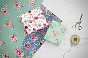 Watercolor flowers Pink & Marsala, an Illustration by Larisa Maslova (Thumbnail 12 of 14)