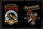 ULTIMATE MOTORCYCLE BUNDLE, a Transportation Illustration by The BolzStudio (Thumbnail 21 of 32)