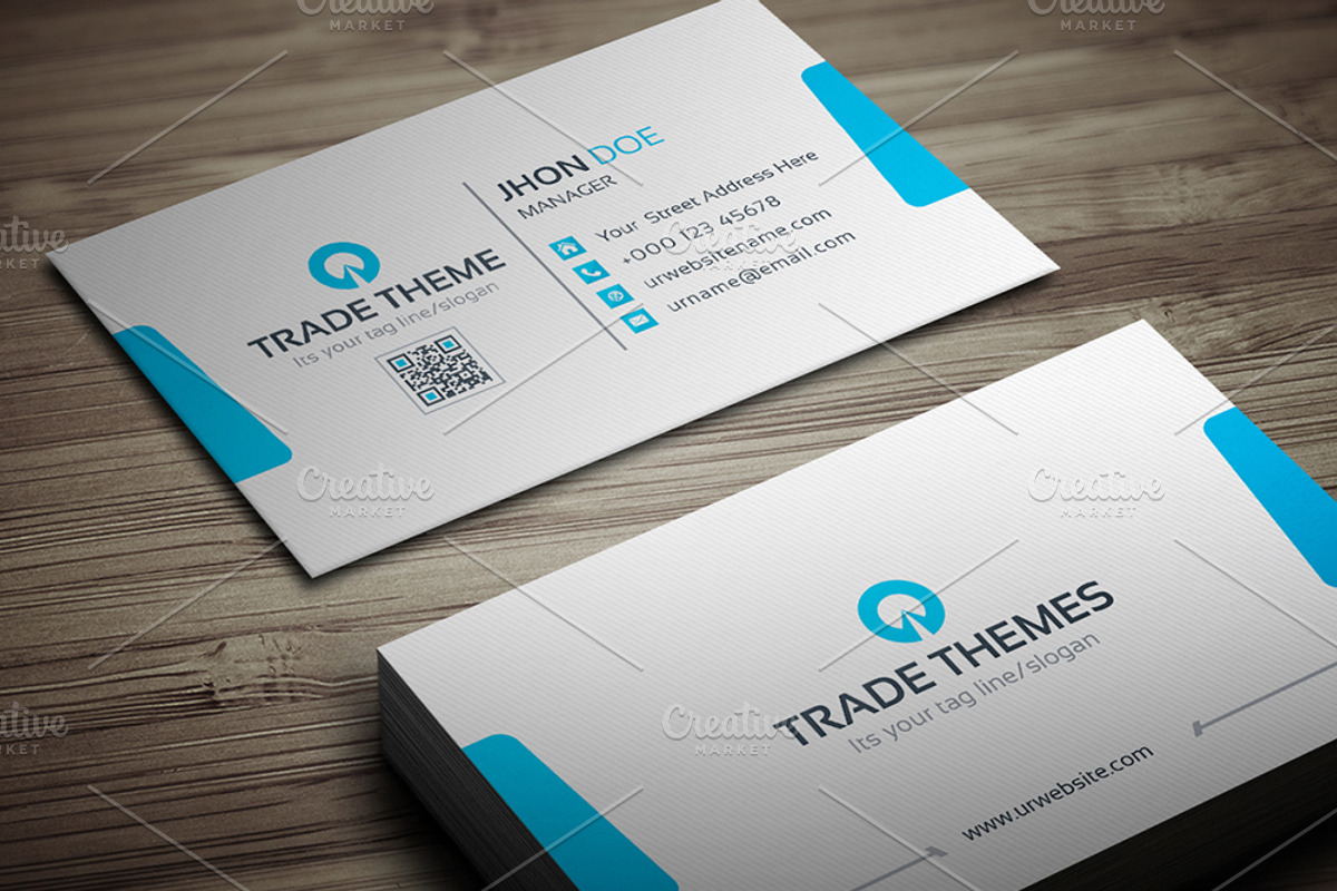 Trade Theme Business Card, a Business Card Template by GenerousArt (Photo 1 of 6)