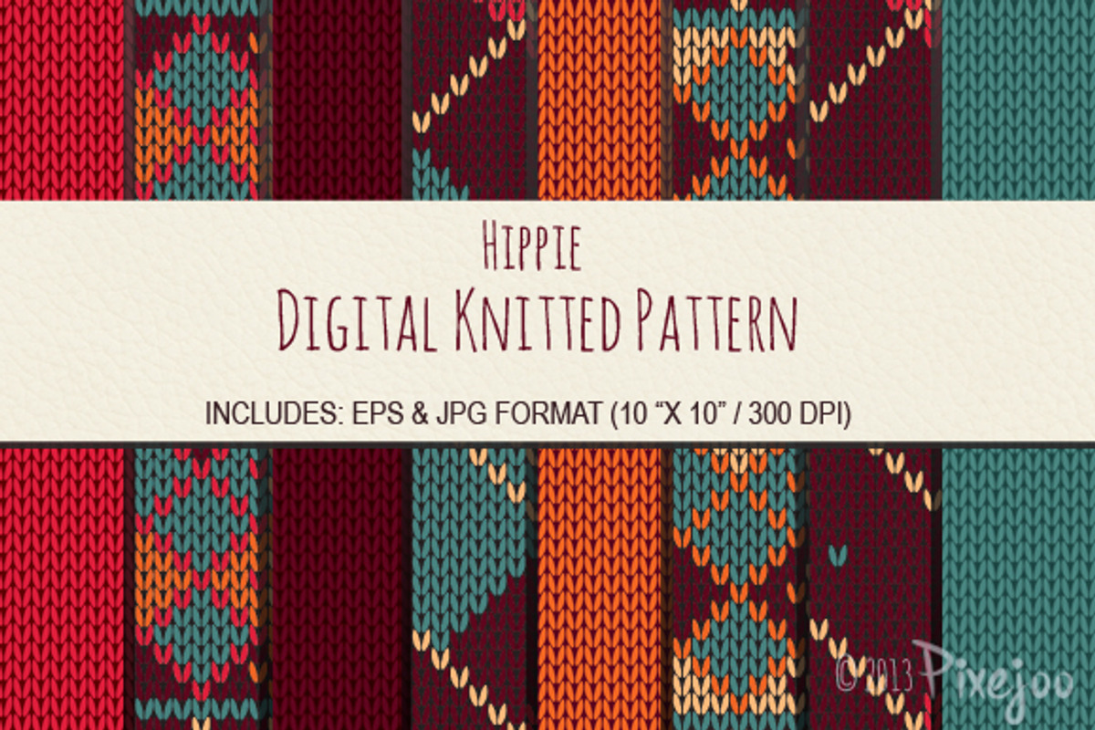 8 Seamless Knitted Sweater Pattern