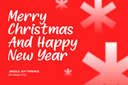 Jinggle Joy Christmas Script Font, a Font by Vadovastd (Thumbnail 4 of 7)