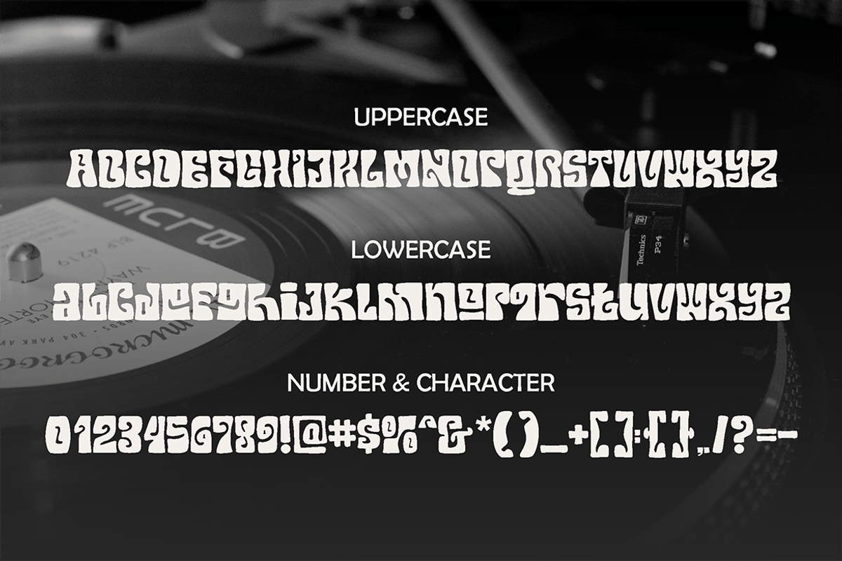 Your Groovy Font - Retro Fonts 70s, a Sans Serif Font by tokokoo (Photo 8 of 11)