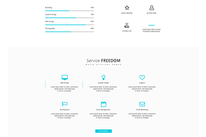 Freedom PSD Template