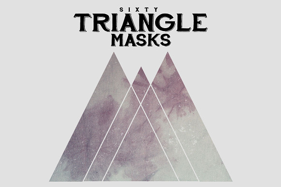 Textured Triangle Masks preview 6